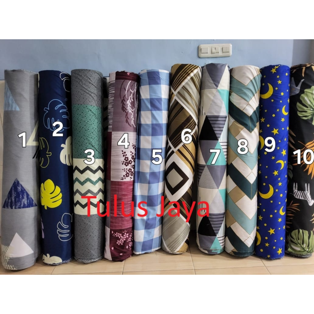 KAIN MIKRO TERMURAH Polymicro Disperse Kualitas Bagus 1 roll = 100 meter