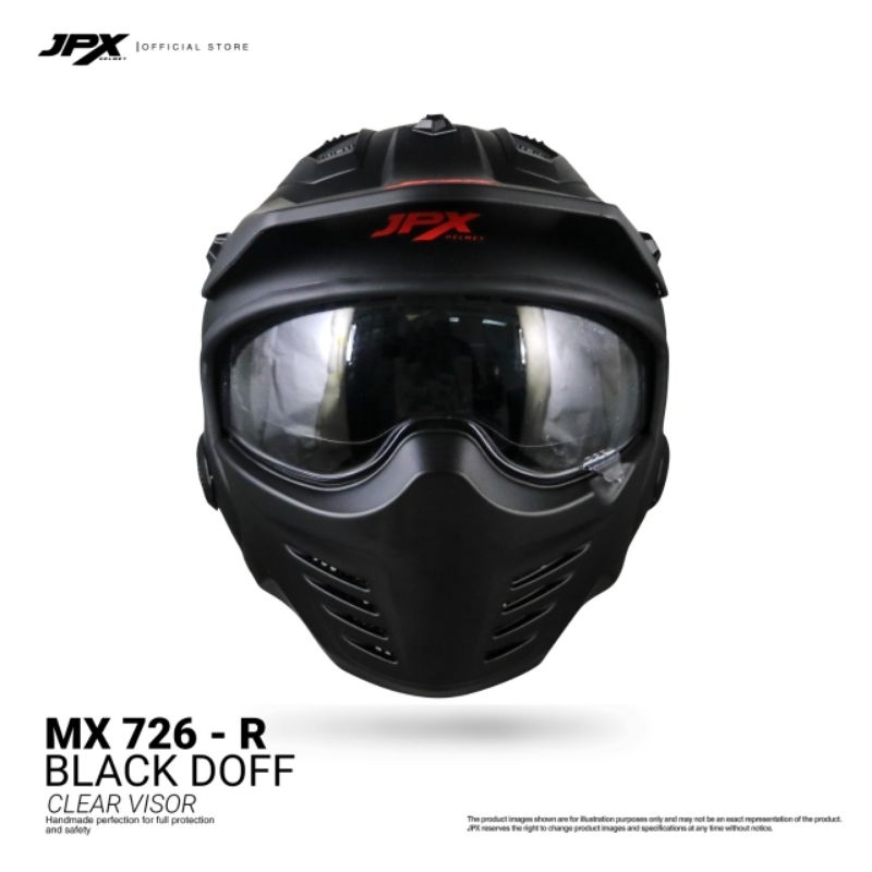 JPX MX 726R Black Doff