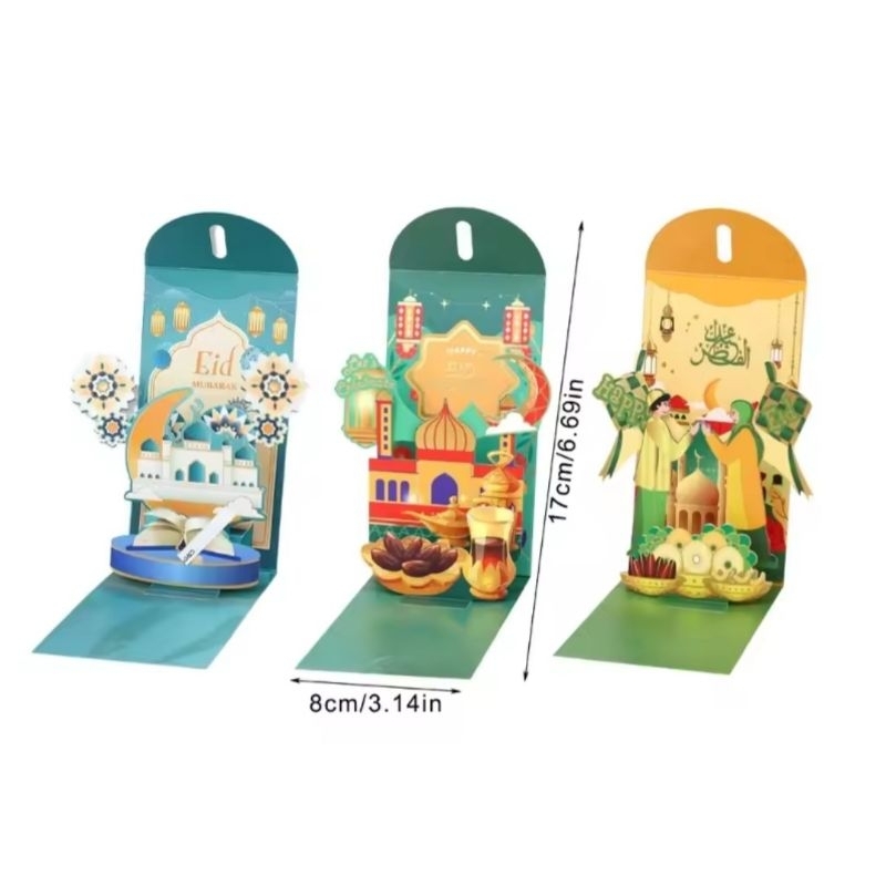 

Amplop Idulfitri 4D Angpao Lebaran Angpau Mubarak Hari Raya