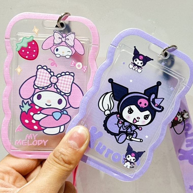 

Terkeren NAME TAG TRANSPARAN ID CARD HOLDER SANRIO GANTUNGAN KARTU NAMA