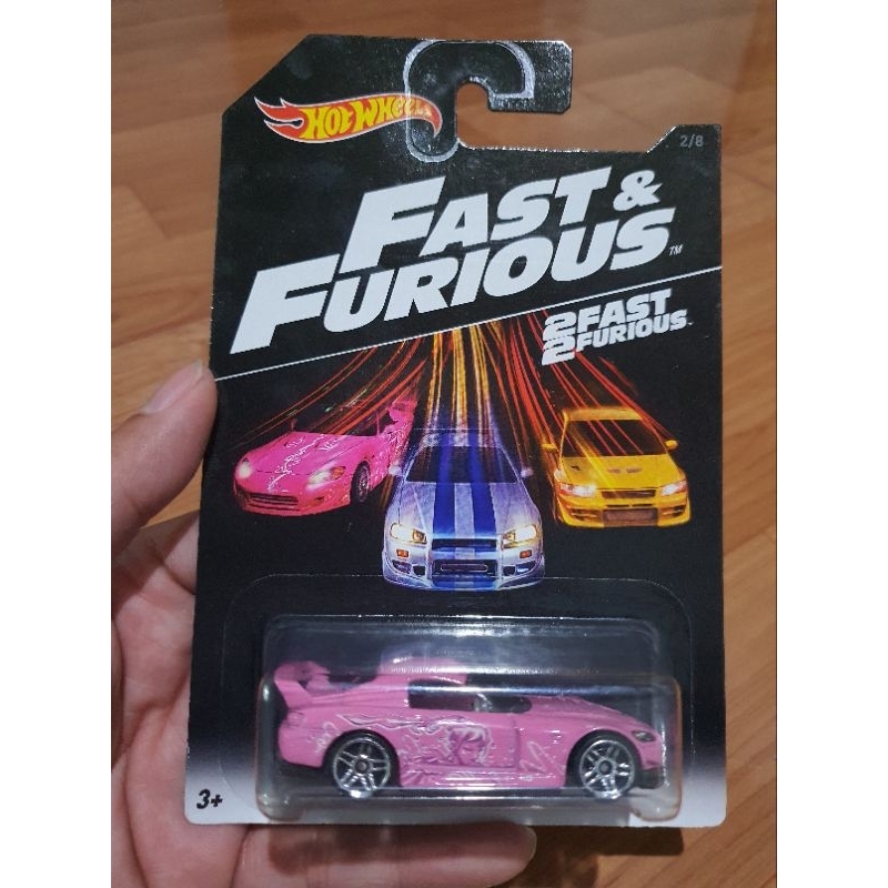 HOTWHEELS FAST AND FORIOUS HONDA S2000 PINK