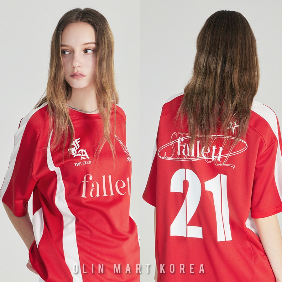 FALLET Sport Club Football Jersey #Red M