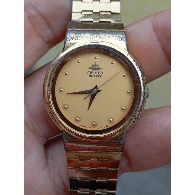 jam seiko galaxy quartz dengan logo credor kondisi second bekas original