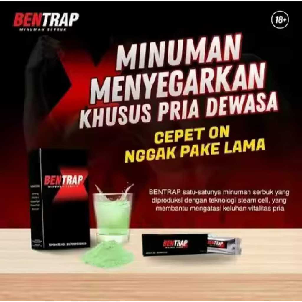 

BENTRAPINAJA FORMULASI MINUMAN KHUSUS PRIA ISI BOX 5 SACHET