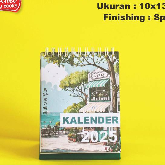 

Kalender Mini Bergambar 10x13 cm Fullcolour