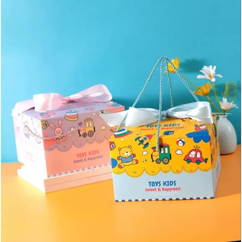 

Box Hamper Ulang tahun Anak,Tas Hamper Ulang Tahun Anak