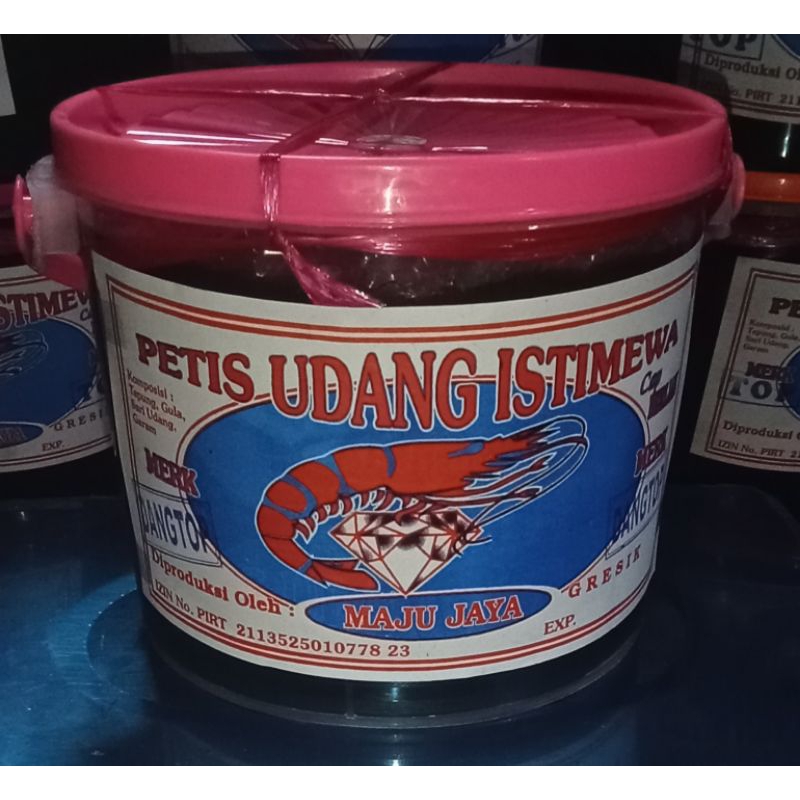 

petis udang top asli Gresik kemasan 4kg