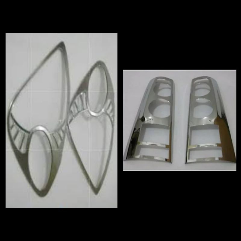 List Garnish AvanzaXenia lama 2004-2007 chrome