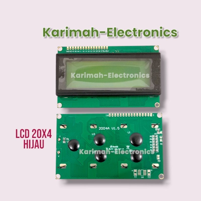 LCD 20X4 HIJAU LCD20X4 BACKLIGHT YELLOW GREEN