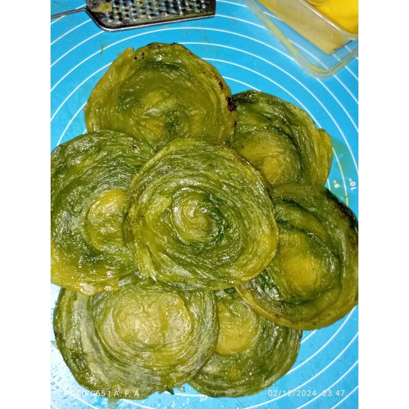 

roti maryam/ canai greentea