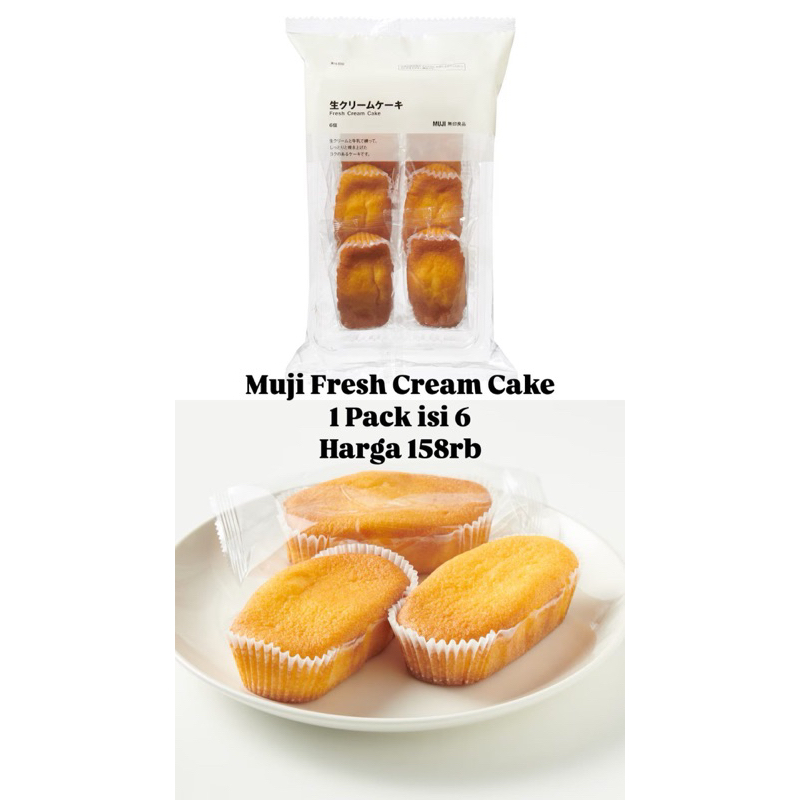 

MUJI Japan Snack Madeline Fresh Cream Cake Dorayaki Soybean Pancake Donut Waffle