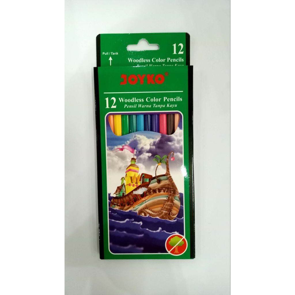 

Pensil Warna Joyko Panjang 12 Warna CP 103