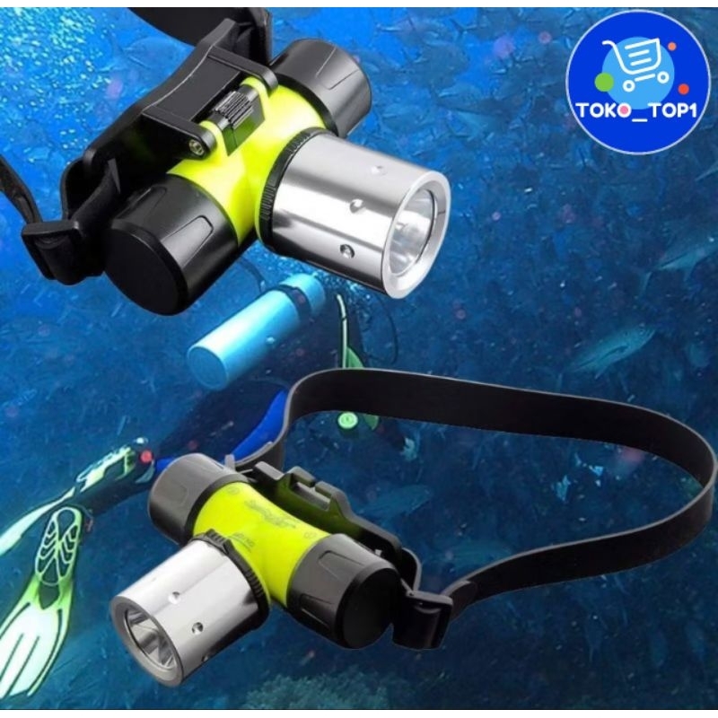 Senter Kepala Selam / Senter Diving