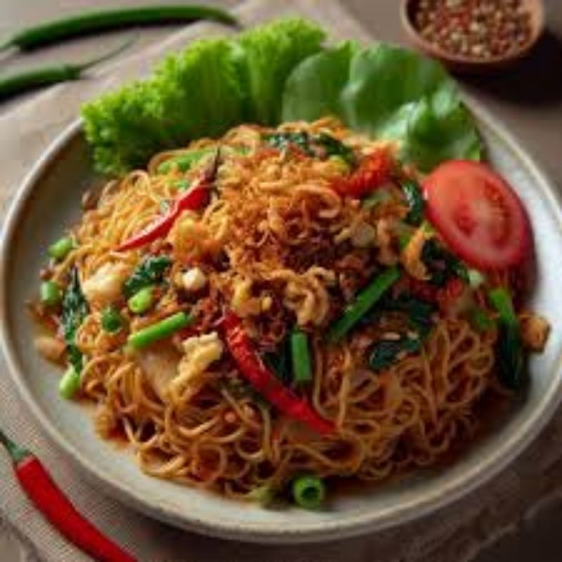 

mie goreng rasa ayam bawang