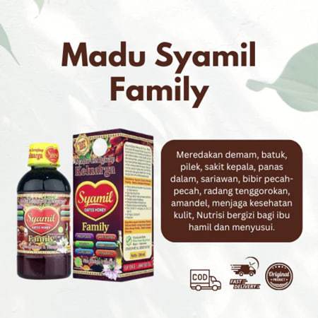 

MADU Syamil Family 200ML untuk Asupan & Vitamin Keluarga