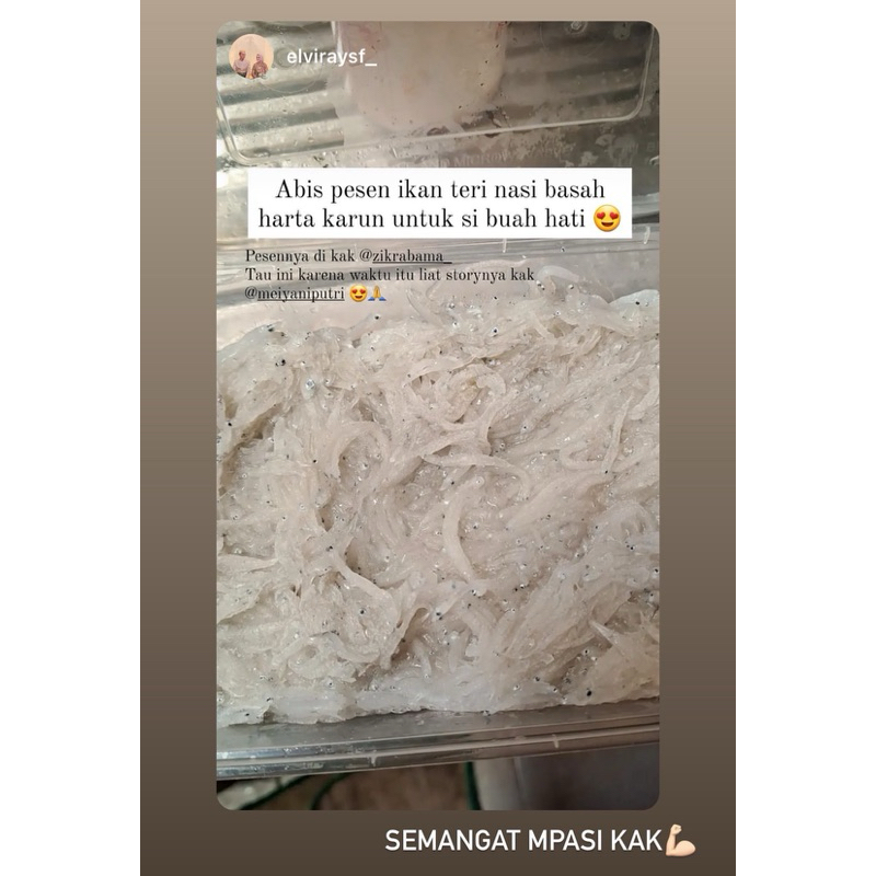 

IKAN TERI NASI BASAH 250GR - MAKASSAR