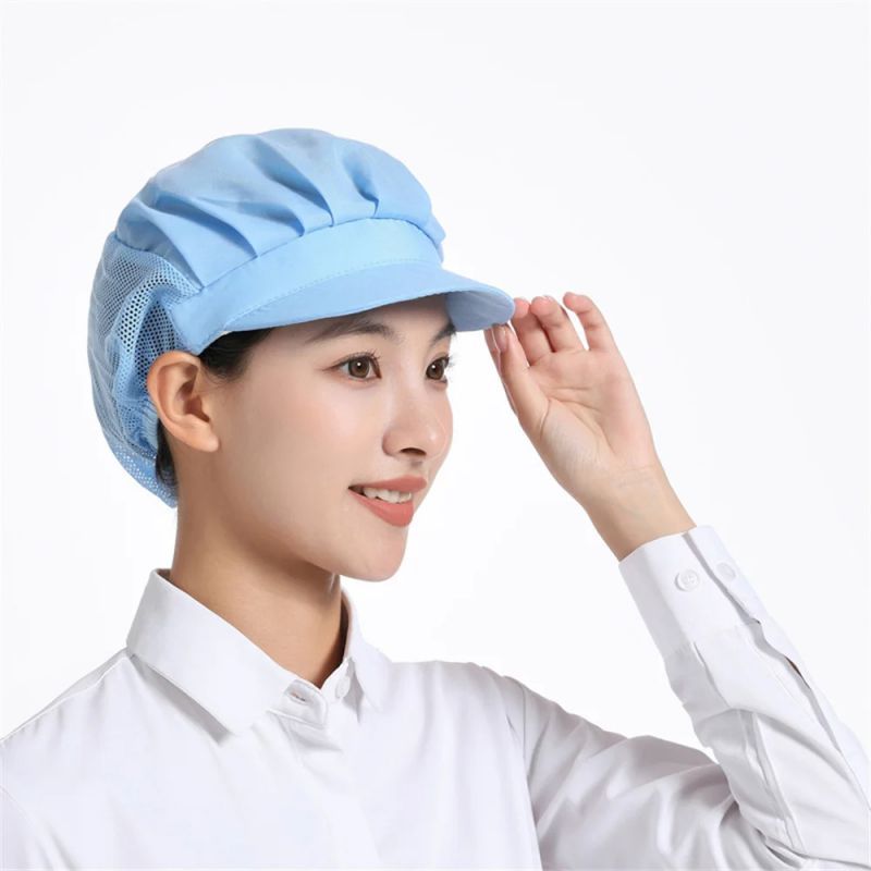 Topi Koki Topi Chef Wanita Topi Kitchen Hitam/Putih/Biru Topi Koki Murah