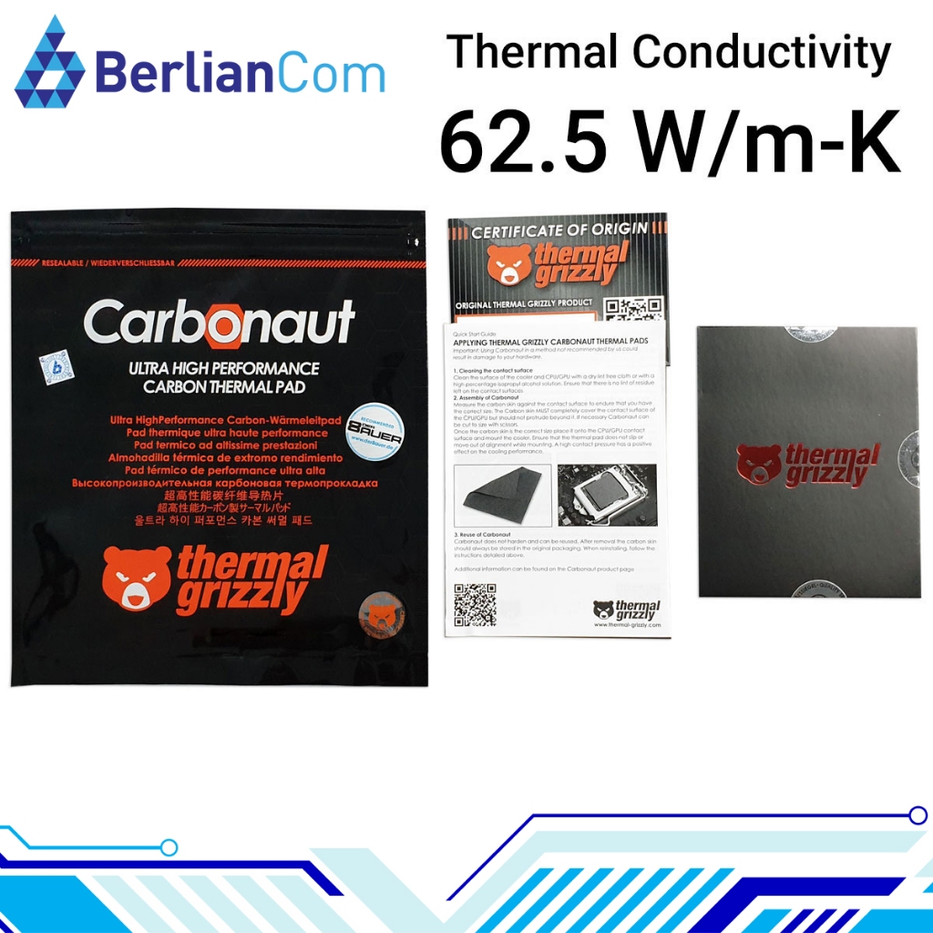 THERMAL GRIZZLY Carbonaut Ultra High Performance Carbon Thermal Pad 32x32x0,2mm