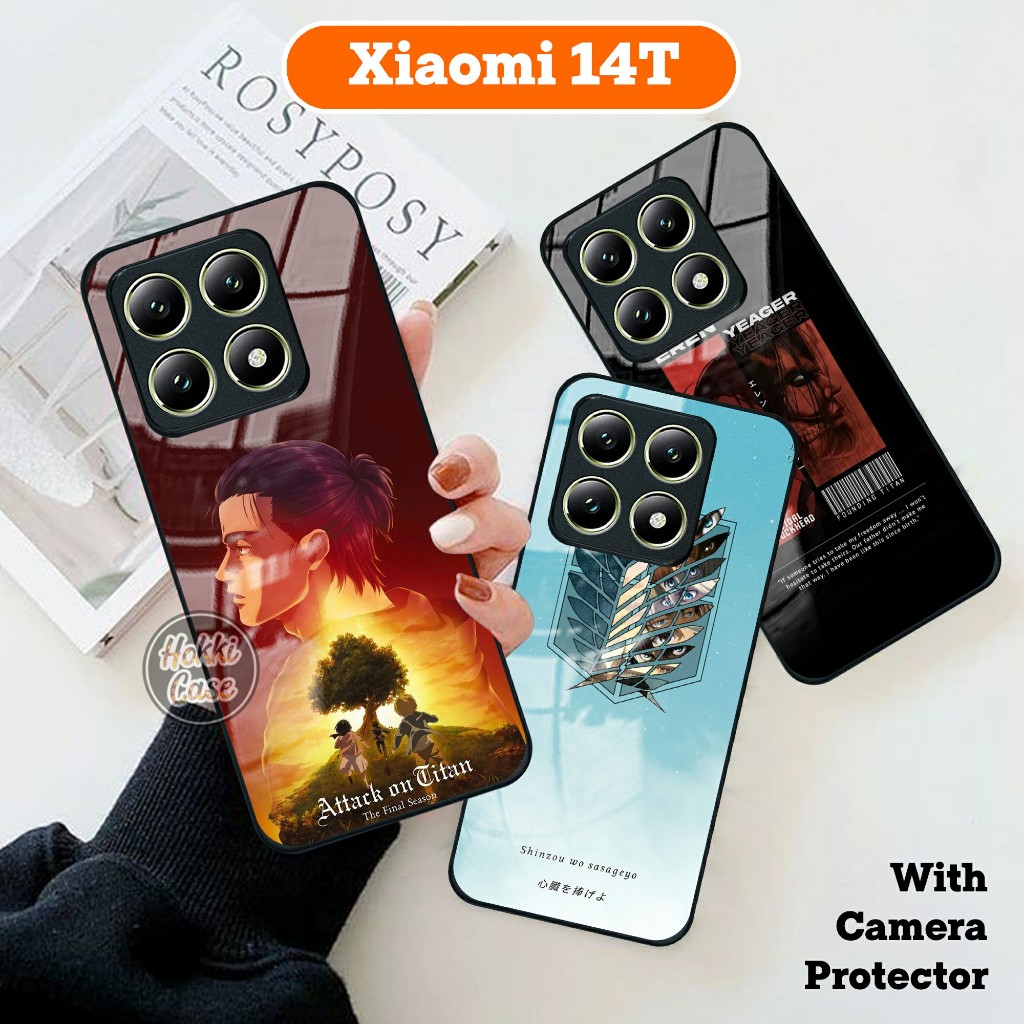 Case Xiaomi 14T - Softcase Glass Xiaomi 14T Terbaru - Casing Xiaomi 14T - Silikon Xiaomi 14T [561H]