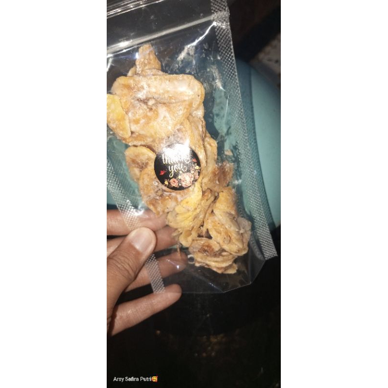 

kripik pisang lumer VANILLA