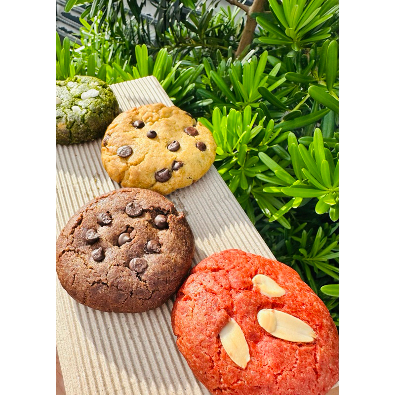 

Soft Baked Cookies Choco Original, Double Choco, Red Velvet, Matcha