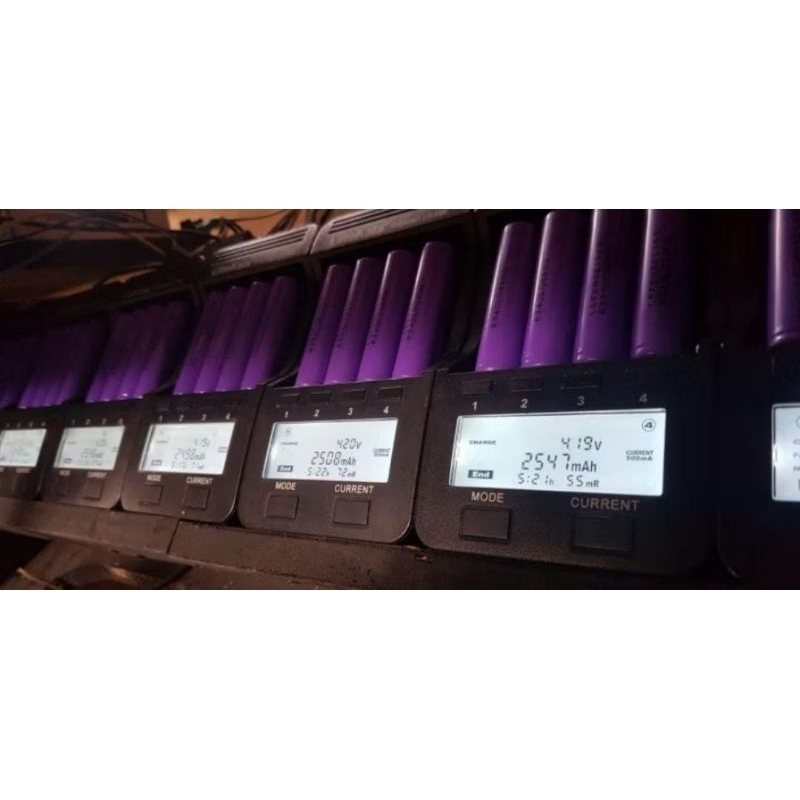 Baterai litium ion 18650. high drain... KUALITAS premium.