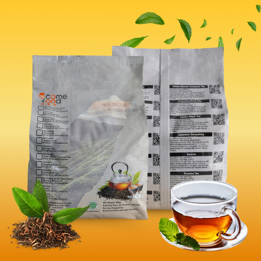 

Black Tea Leaf Daun Teh Hitam Kering 600 gr