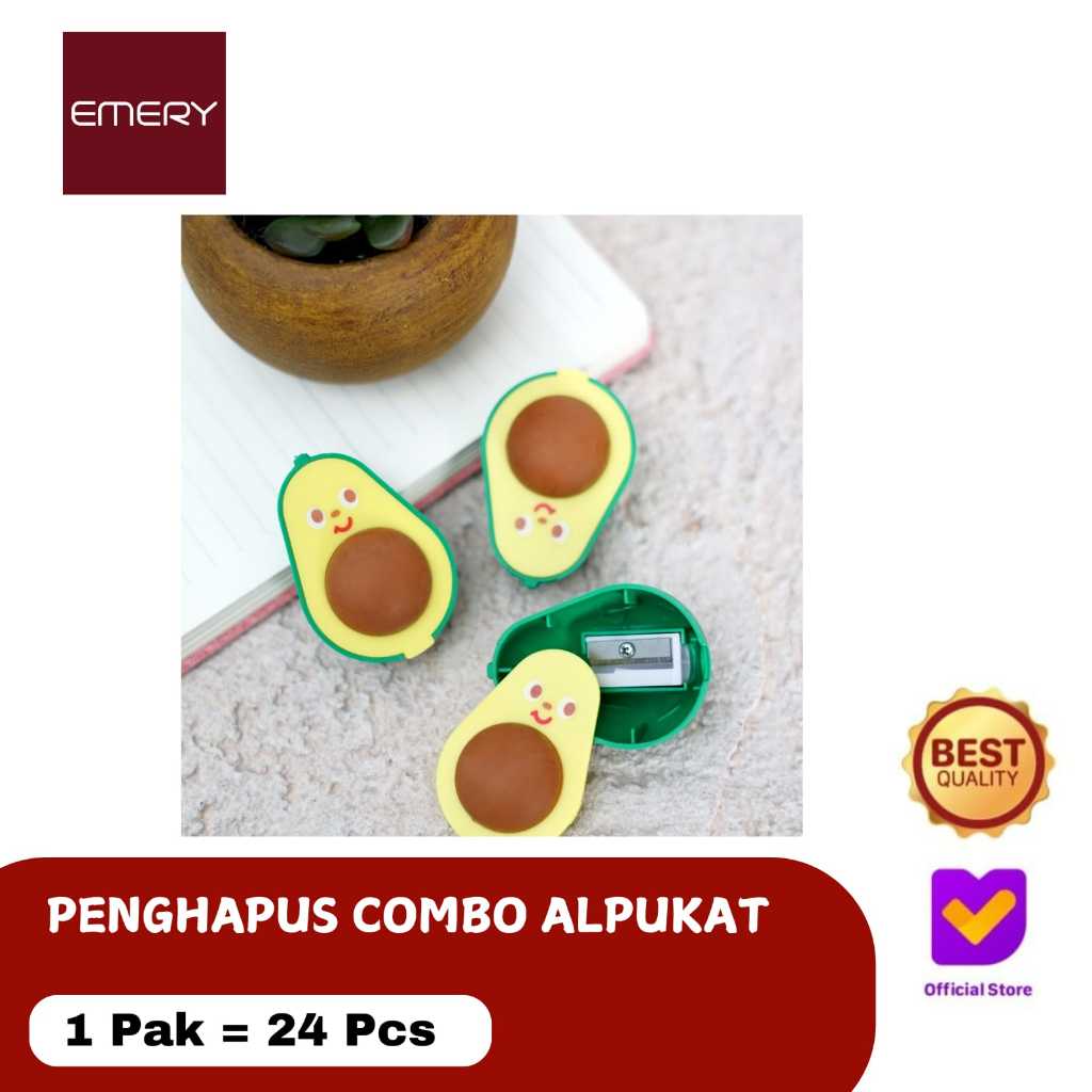 

PENGHAPUS COMBO ALPUKAT ( 1 PAK = 24 PCS)