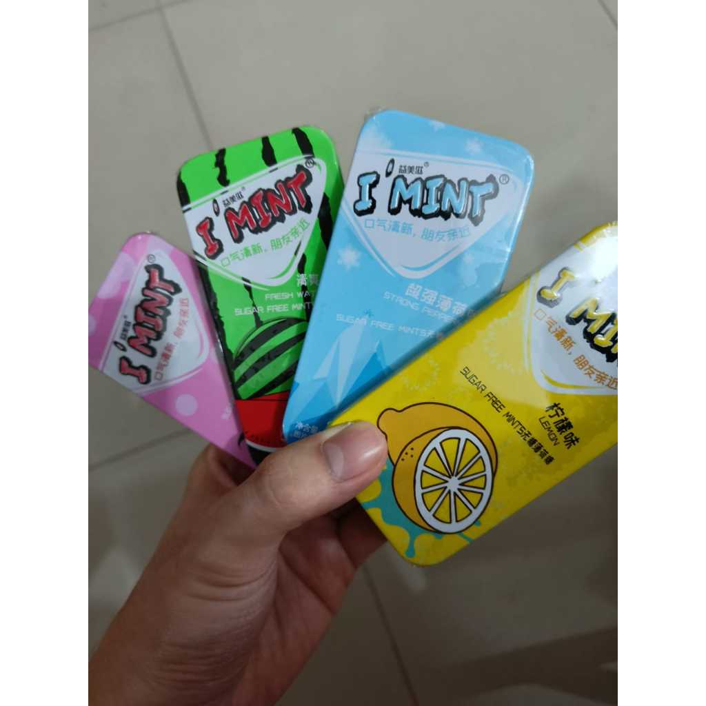 

I'MINT - Permen Bebas Gula Mint Sugar Free Candy Rasa Buah