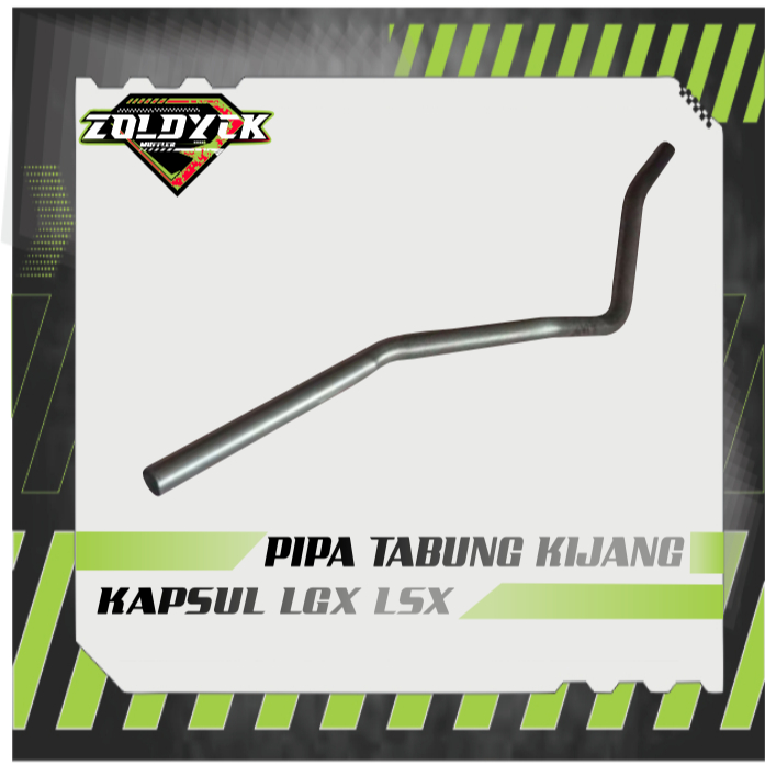PIPA BELAKANG TABUNG STANDAR KNALPOT MOBIL KIJANG KAPSUL LGX LSX