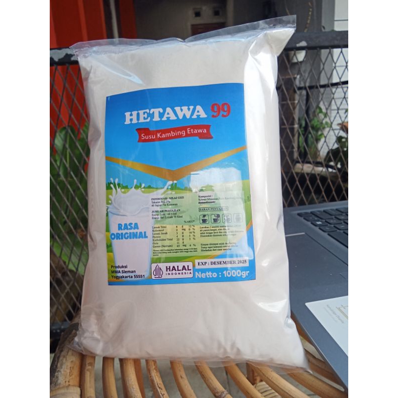 

Susu Kambing Etawa HETAWA99 Rasa Original 500 gram