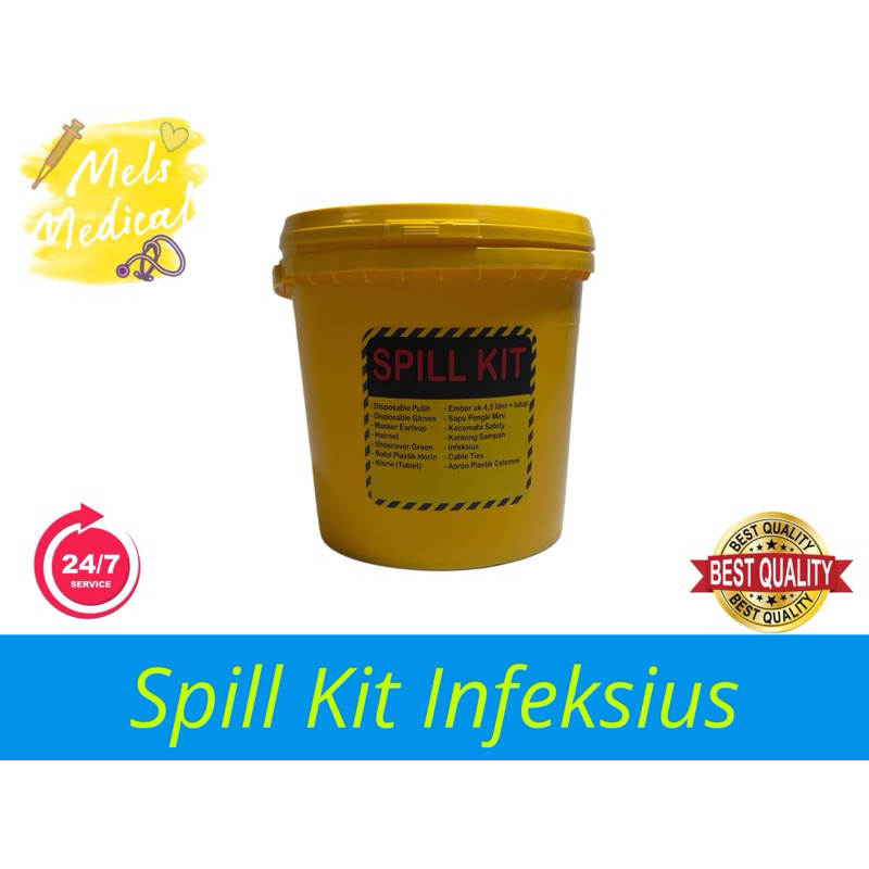 Spill Kit Infeksius APD Klinik Puskesmas Rumah Sakit Spill Kit Medis Apd Rumah Sakit Spil Kit Spillk