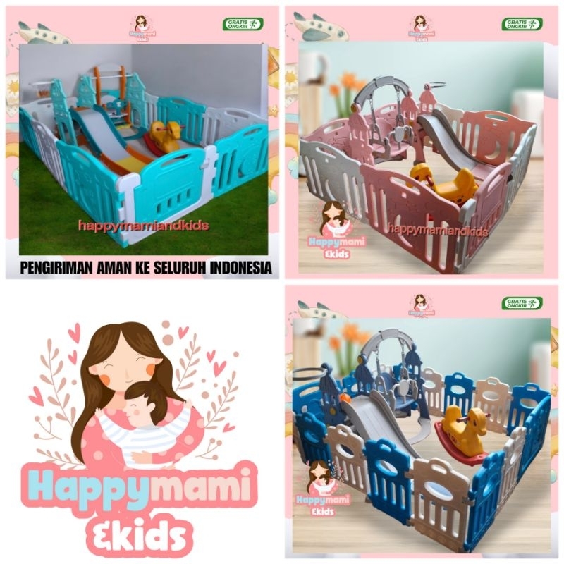 Set pagar bayi prosotan kudakudan anak