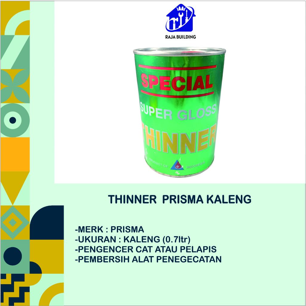 THINNER PRISMA KALENG/THINNER KALENG/THINNER PENGENCER CAT