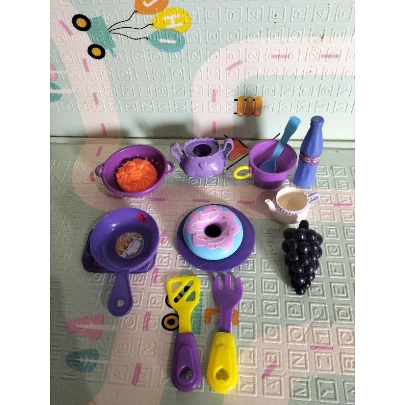 mainan masak masakan preloved