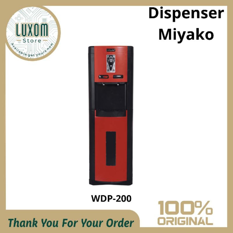 Dispenser Miyako WDP-200/Dispenser Miyako galon bawah/WDP-200/Miyako/dispenser