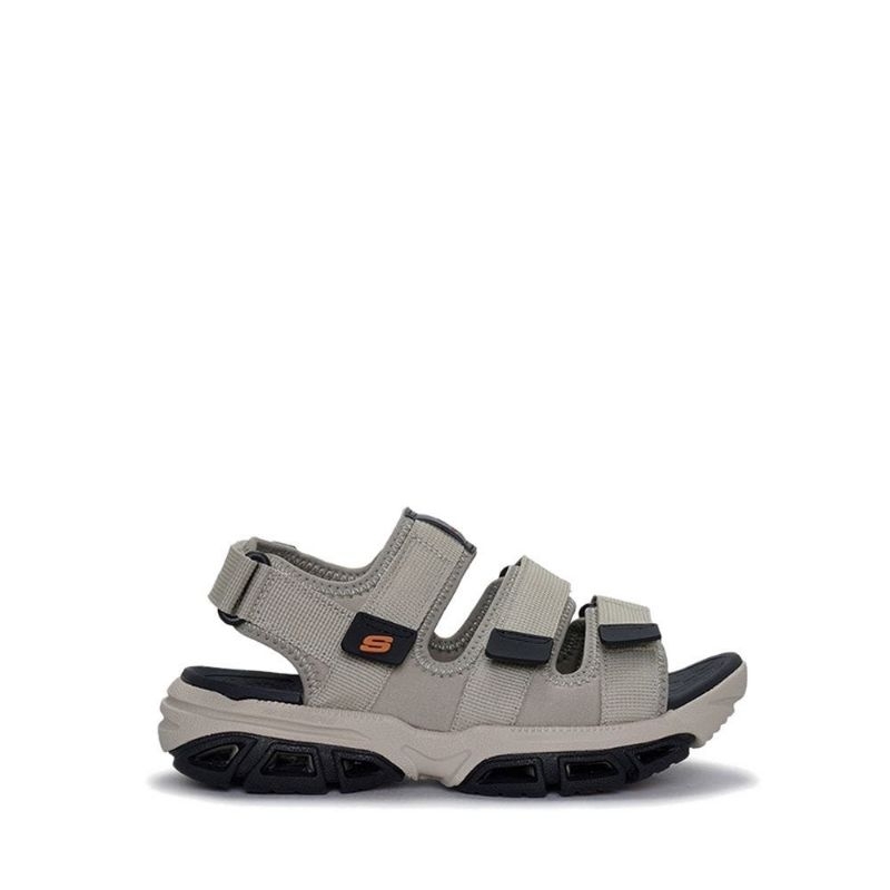 Sandal Skechers Atlan Sendal Strap Pria Cowok Original