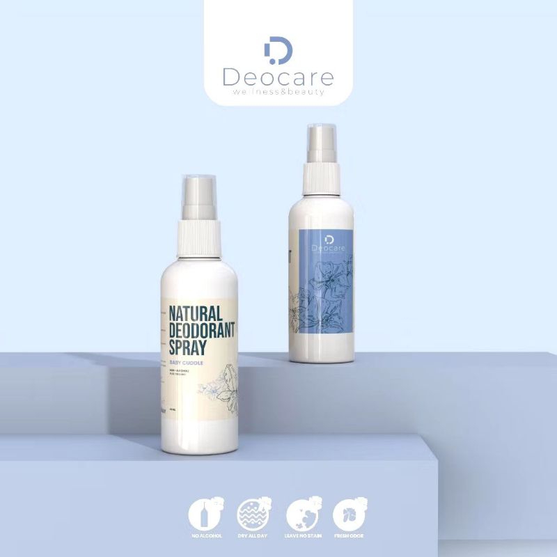 DEODORANT SPRAY TAWAS DEOCARE AMPUN MENGHILANGKAN BAU BADAN