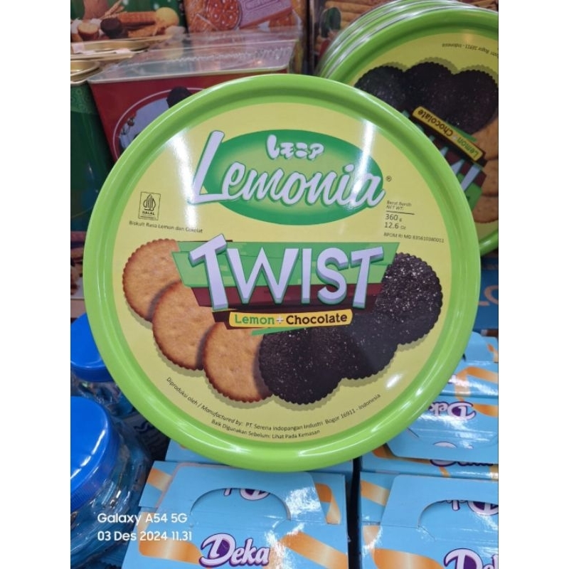 

Lemonia TWIST 360gram kaleng