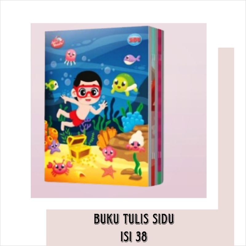 

Buku Tulis Sidu isi 38 Lembar