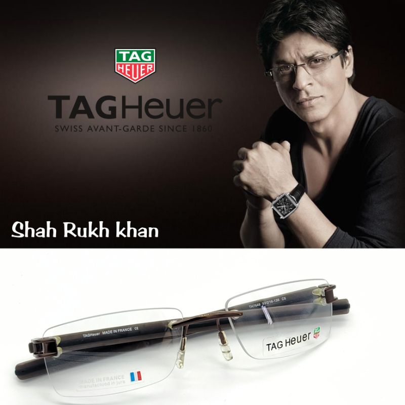 Frame Kacamata Rimless Premium Tag Heuer
