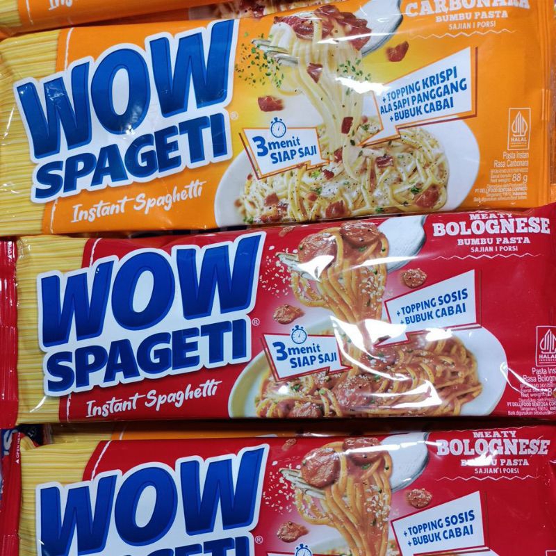 

WOW SPAGETI Instant Spaghetti Bks