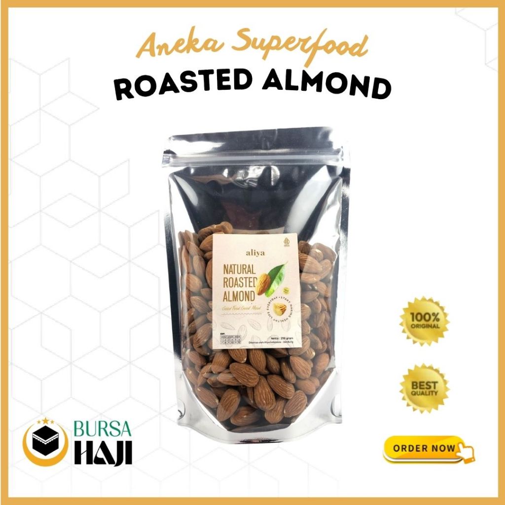 

ALMOND PANGGANG / ROASTED ALMOND / ALMOND KUPAS / ALMOND ORIGINAL