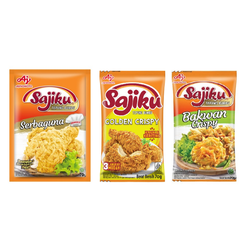 

Sajiku Tepung Bumbu (3 Varian)