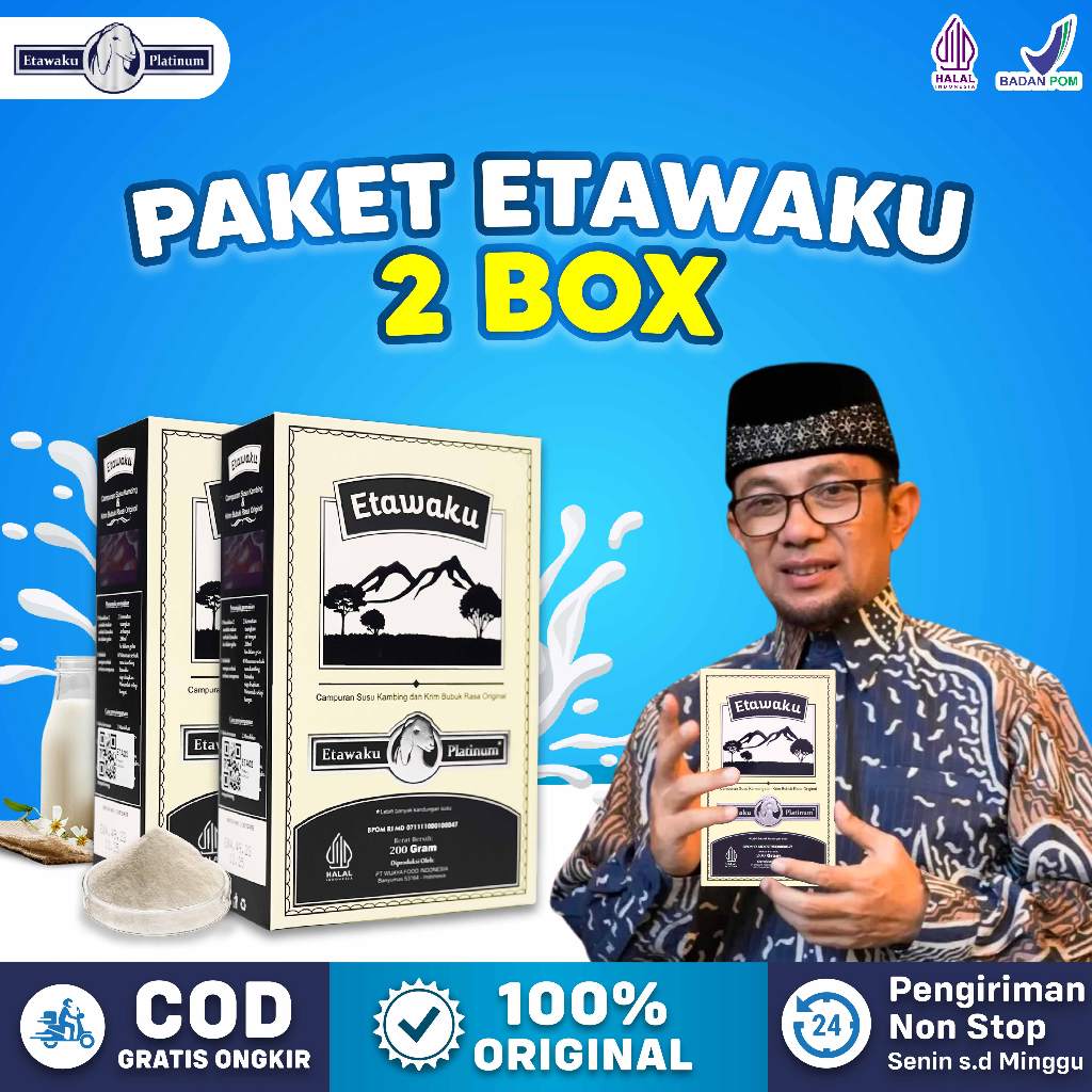 

Etawaku Paket 2 Bos Atasi Masalah Pernafasan dan tulang sendi Official store