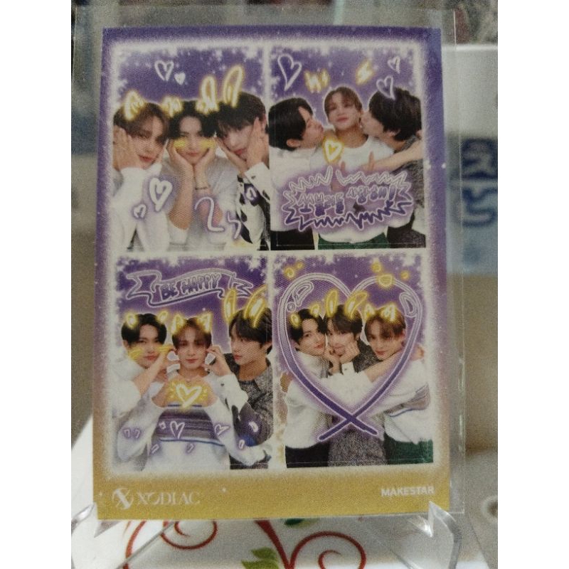 

PHOTOCARD STICKER ZALESING MAKESTAR ONLY FUN