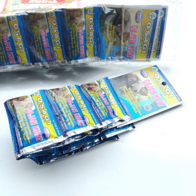 Osagi Obat sakit gigi Gajah kuat new