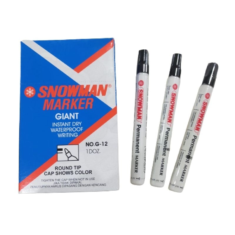 

SPIDOL SNOWMAN PERMANEN G-12 (LUSIN)