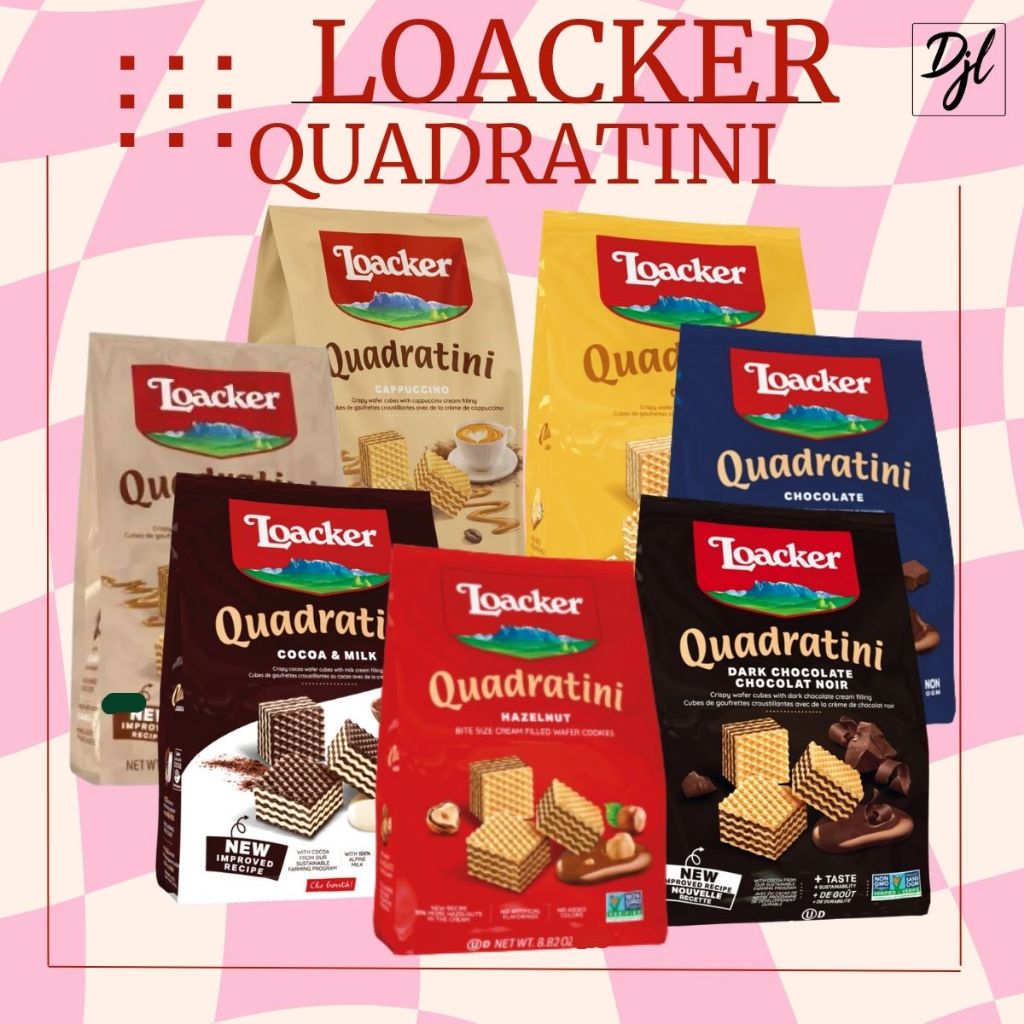 

Loackers Quadratini Biskuit Wafer 1 Pouch