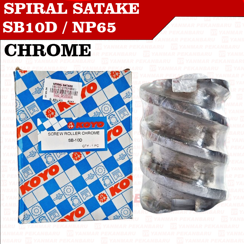 SB10D NP65 Screw Roll Spiral Satake Ulir Gilingan Padi